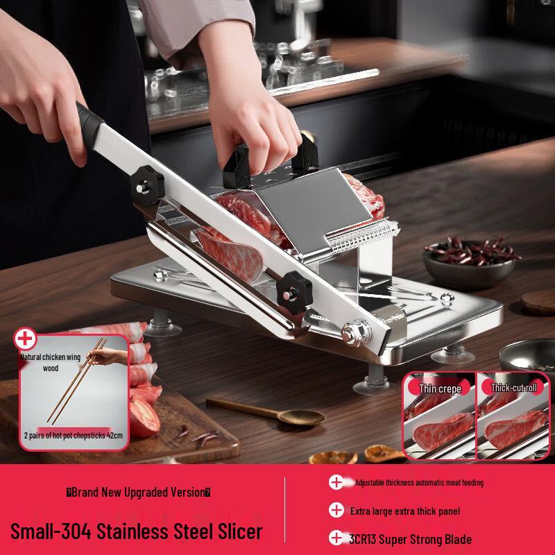 HUALEAI Manual Household Meat & Food Slicer