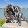 16-24cm Godzilla King of Monsters Mechanical Red lotus Planet Godzilla PVC Action Figure Collection Model Toys Kid Birthday Gift