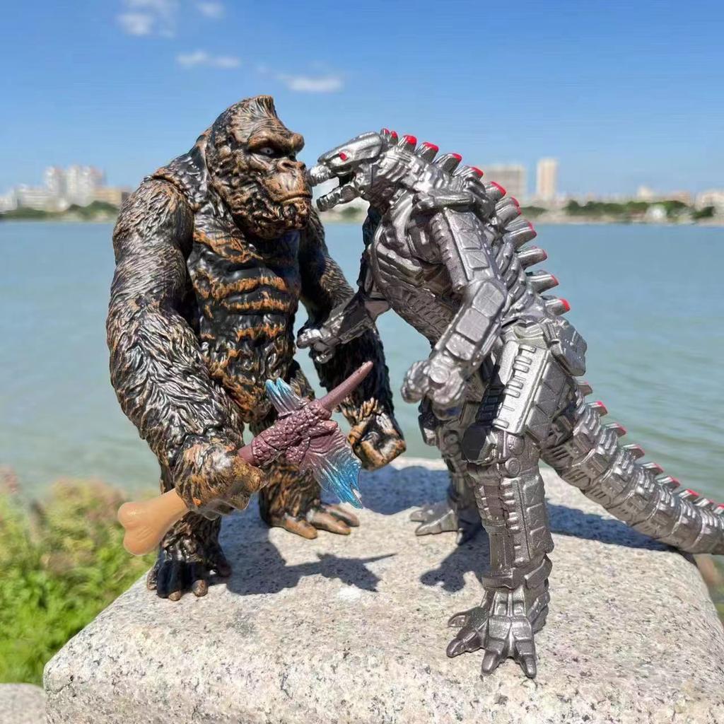 16-24cm Godzilla King of Monsters Mechanical Red lotus Planet Godzilla PVC Action Figure Collection Model Toys Kid Birthday Gift