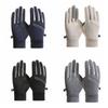 Full Finger Cycling Gloves Solid Color Sports Mittens Fashion Winter Warm Gloves  Women
