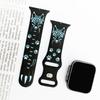 Compatible with Apple Watch 8/7/Ultra/SE Silicone Fang Wolf Band