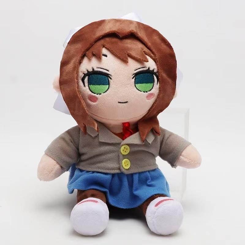 Exquisite Monika Plüschtiere Literaturclub Weich Schrecklich Spielzubehör Ornamente Sammlung Dekoration Geschenke Für Freunde