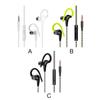 Wired Sports 3.5mm Earphone Waterproof Stereo Earbuds Smartphone Noise Cancelling Sweatproof Handsfree Music Sound Headset Mic