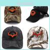 Deer Embroidered Baseball Cap With Adjustable Strap For Outdoor Sports And Sun Protection