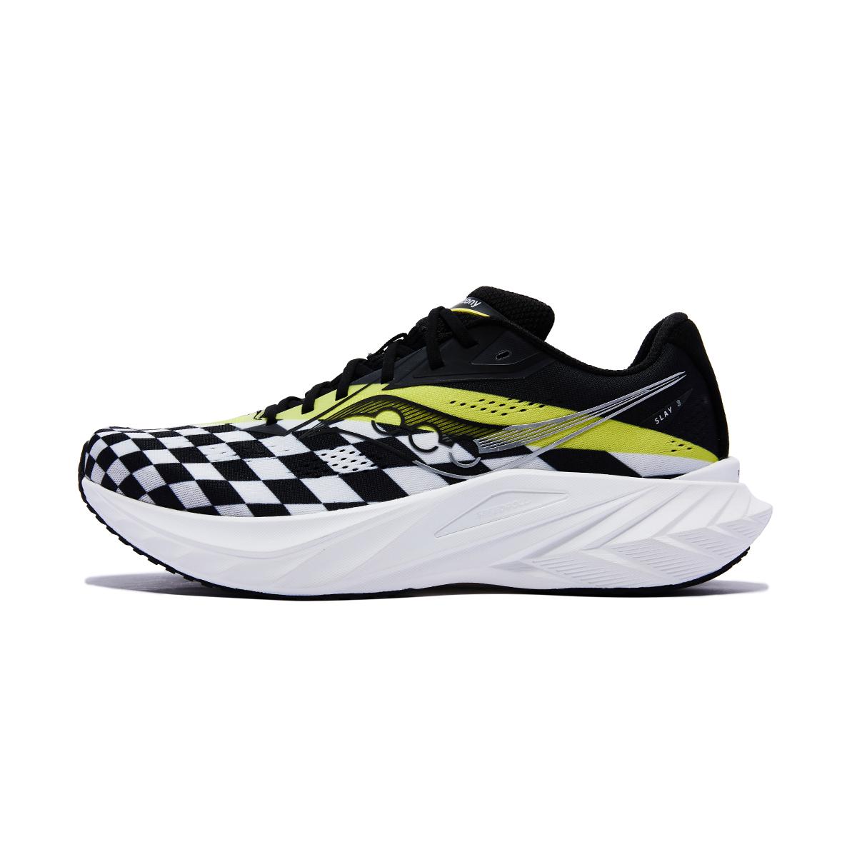 Saucony Slay 3 Comfortable Soft Resilient Carbon Plate Marathon Training Racing Running Shoes Unisex running shoes Black S28271-10 35.5