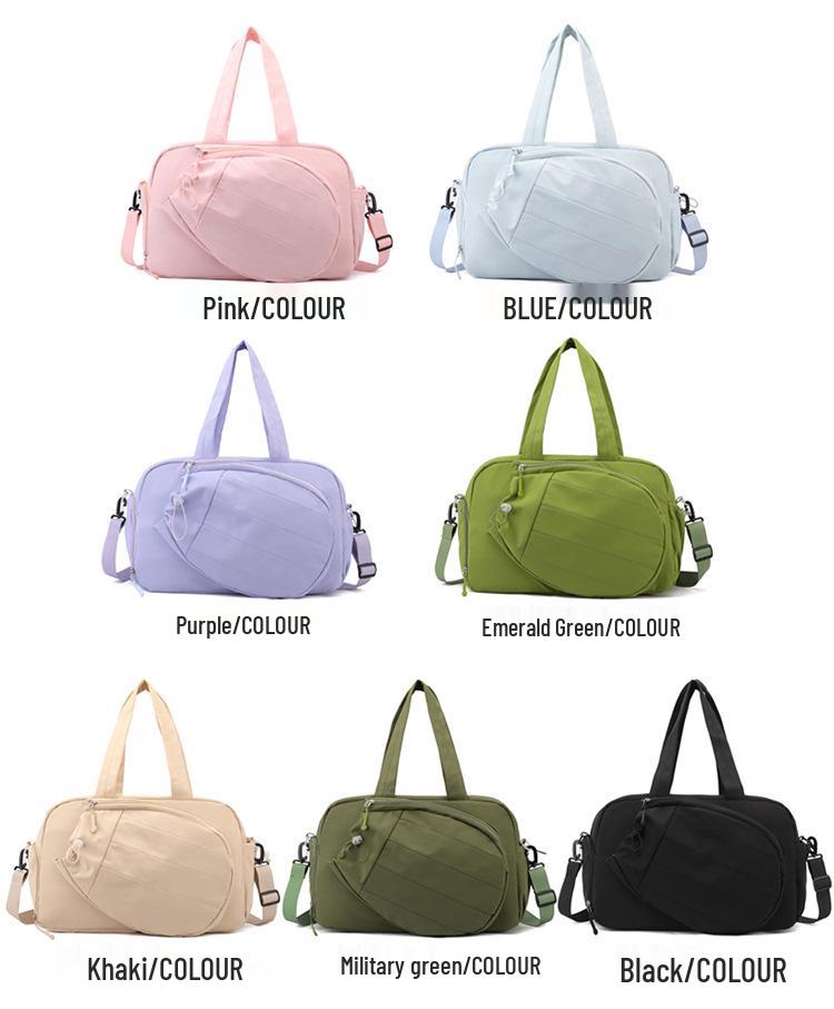 2026 Trendy Sports Tennis Bag: Versatile Large-Capacity Water-Repellent Crossbody Backpack