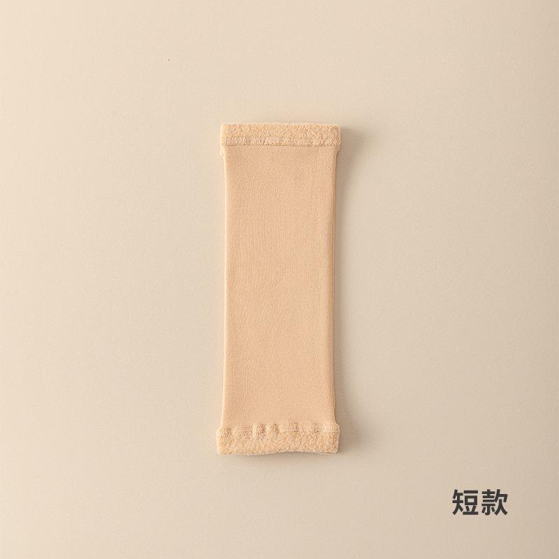 

Autumn and winter warm essential for women: fleece-lined, thickened, cold-proof knee warmers, non-slip, non-curling long socks Simple Package-Independen