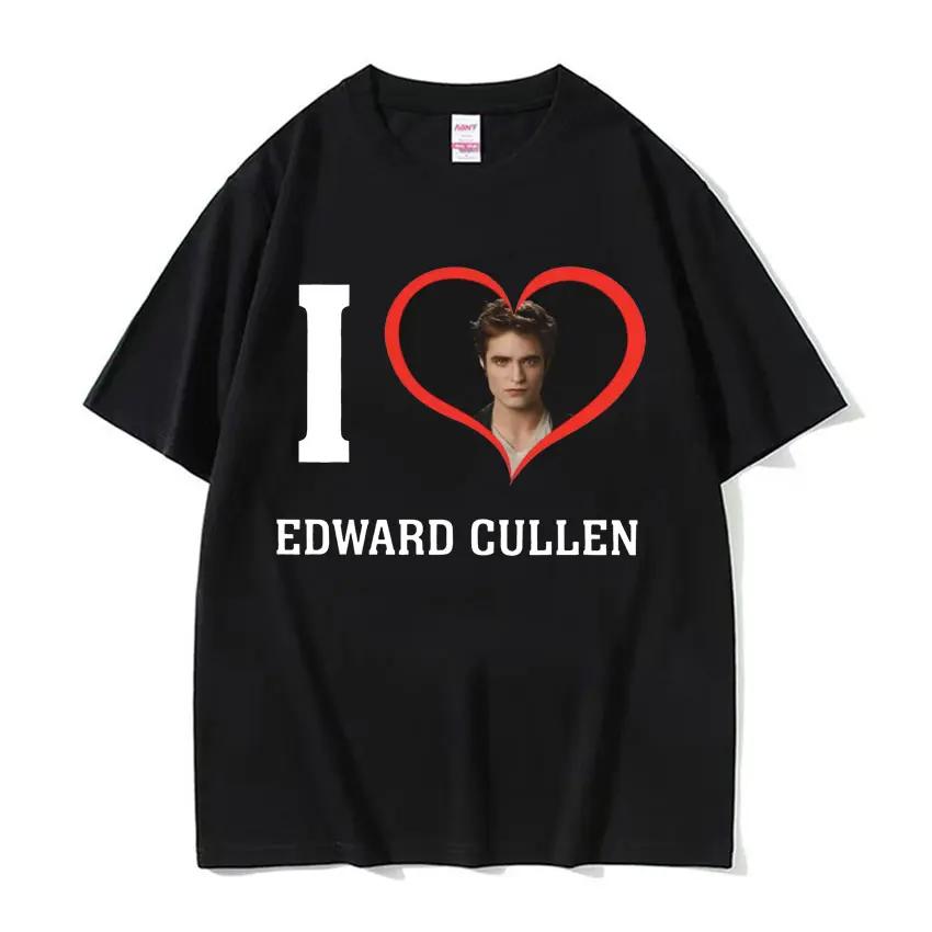Maglietta Divertente Meme Hot Twilight Eggward Parodia di Edward Cullen Maglietta Humor Unisex Donna Casual Maglietta a Maniche Corte 100% Cotone Top