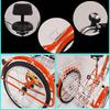7-Speed 24-Inch Elderly Tricycle with Vegetable Basket