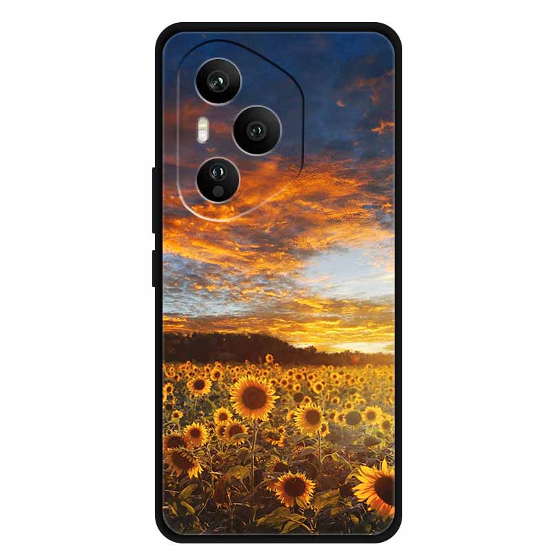 For Honor 400 Pro 5G Case Original Soft Silicone TPU Phone Cases Cover Honor400 Pro DNP-NX9 6.7" Fashion Protector Planet Capa