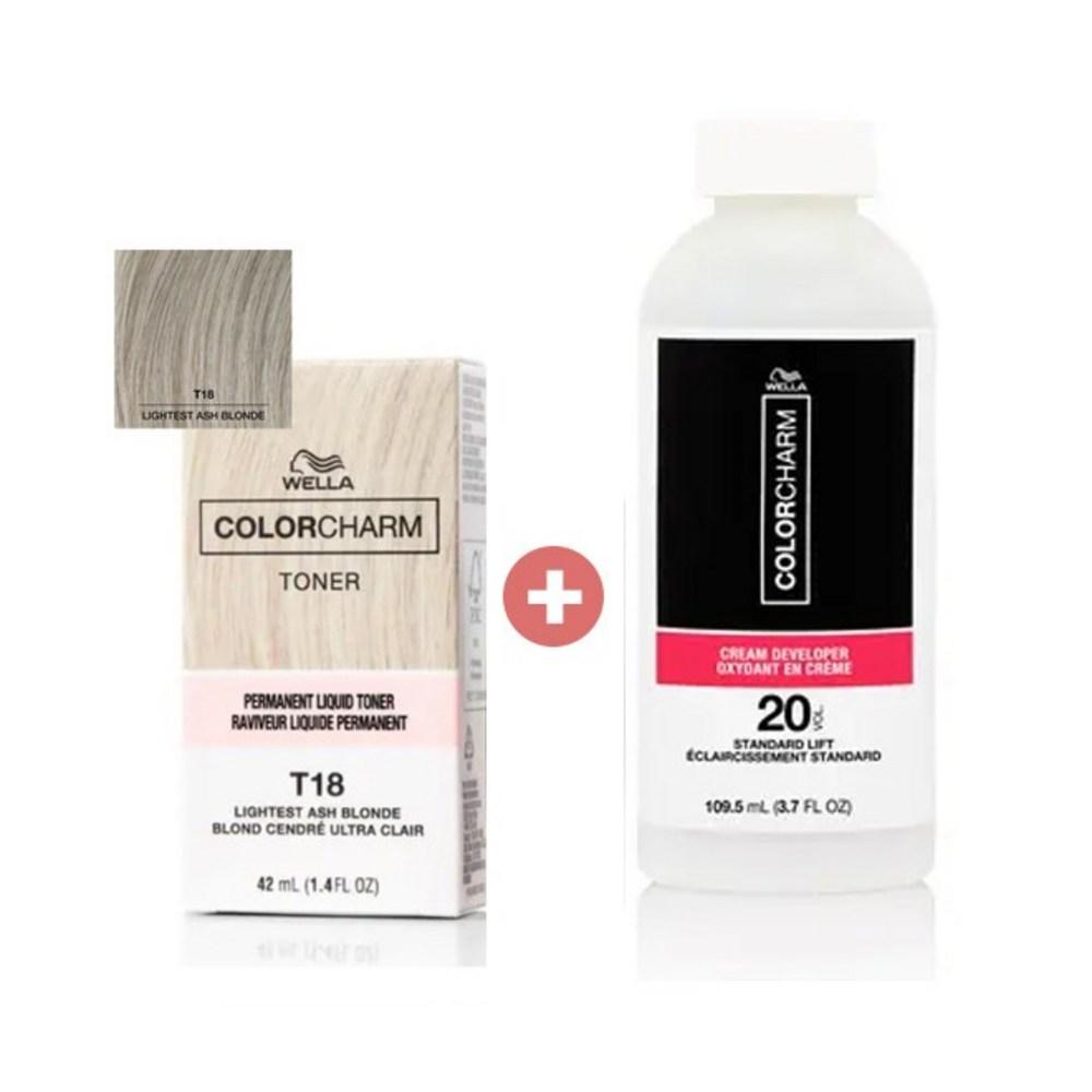 Wella Charm Balinātu matu krāsas toneris