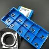 High Performance CCMT060202 / CCGT060202 AK H01 Carbide Aluminum Turning Inserts for Semi Finishing and Finishing Operations