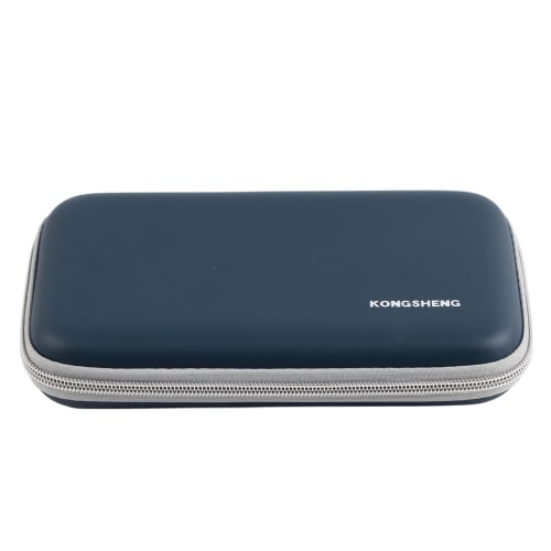 

Lightweight and portable PU leather harmonica case for up to 7 harmonicas. Compatible with 10-hole harmonicas. Features a zippered compartment, large