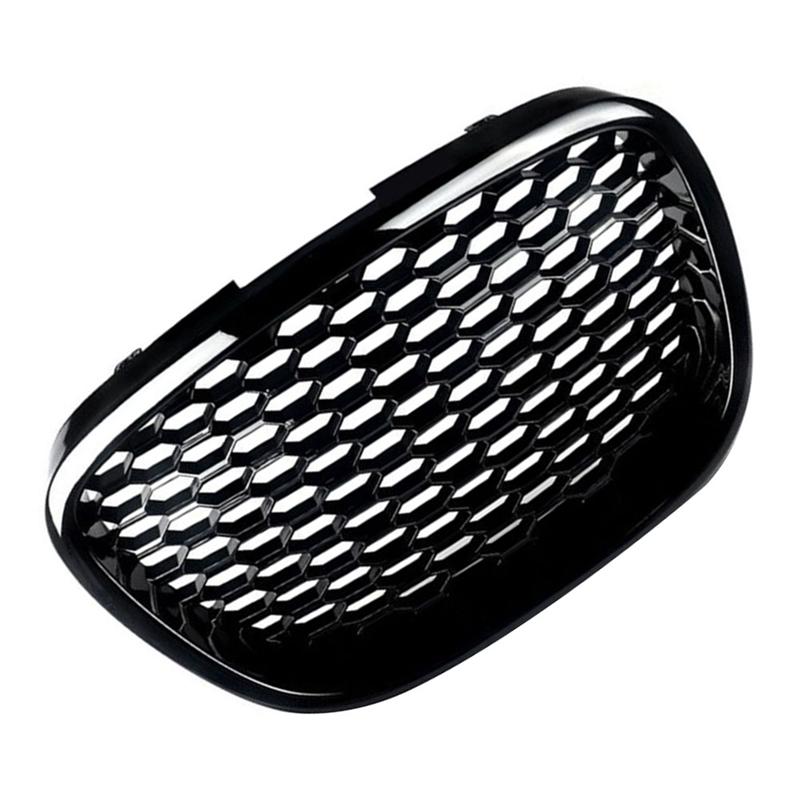 Front Bumper 1P0853654A Honeycomb Grille Mesh For Seat Leon MK2 1P Altea Toledo Mk3 2004-2009 BPPPGR36 Badgeless Design