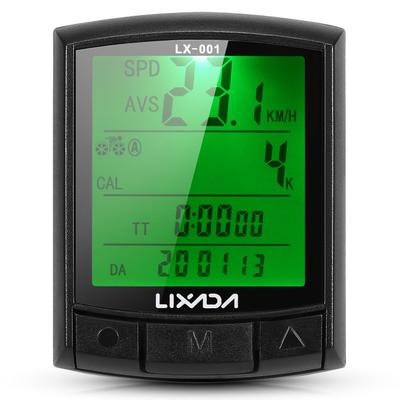 Lixada Computer da ciclismo per bici Tachimetro per bici Contachilometri Computer per bici da strada MTB