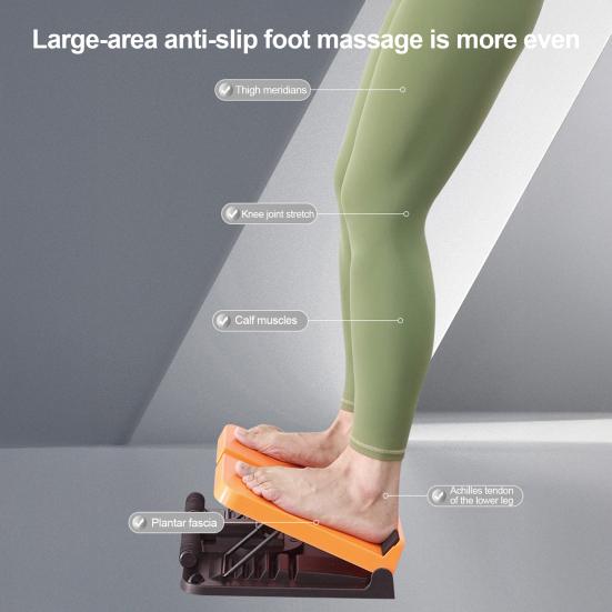 Calf Stretcher Slant Board with Resistance Band Adjustable Physical Therapy Incline Board Men Women Ankle Mobility Training Workout Wedge