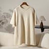 Autumn/Winter Women's 30% Cashmere Loose Knit Five-Sleeve Top
