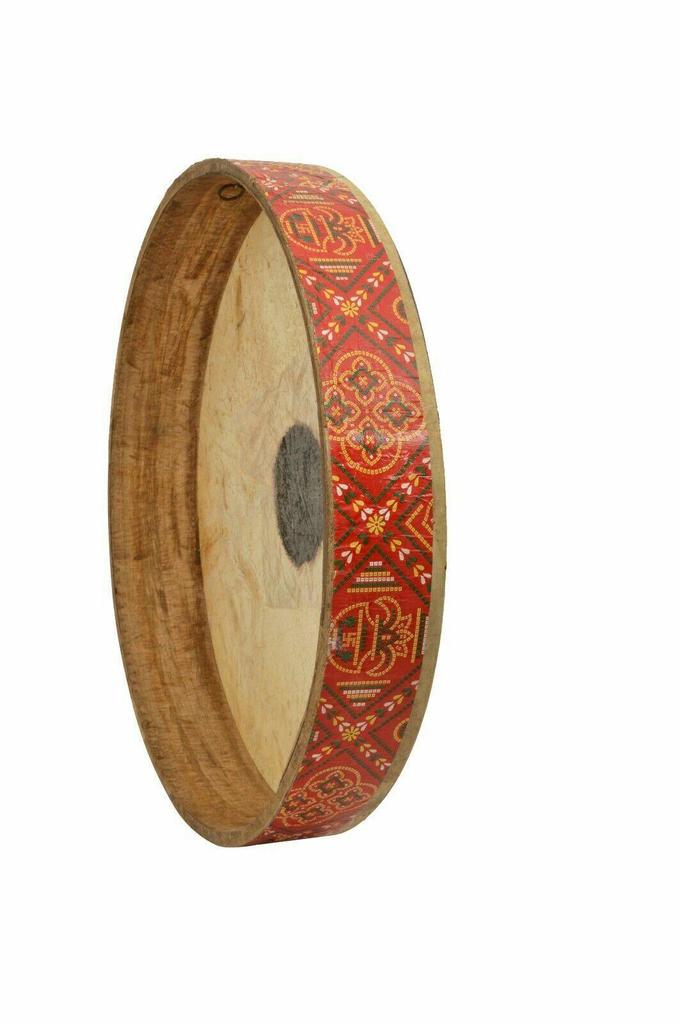 Folk Musical Instrument – Indian & Middle Eastern Wide-Body Frame Drum (Duff)