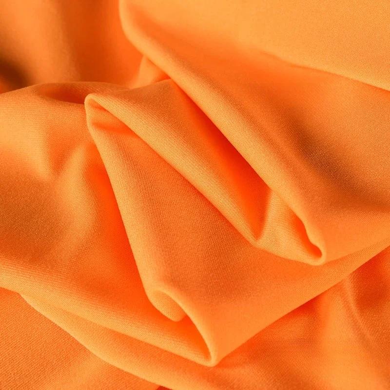 Spandex, lapte, mătase, tricotată pe patru fețe, cu bandă de cauciuc cu elasticitate înaltă, țesătură pentru costum de dans pentru yoga, material de bricolaj