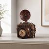Resin Ornament Vintage-Inspired Desk Display Piece Freestanding Sculpture