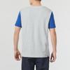 Puma Letter Logo Print Spliced Casual Breathable Round Neck Short Sleeve T-Shirt Men Tops Gray 682184-04