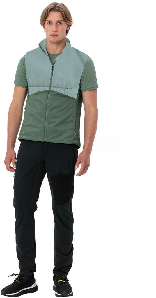 Men's VAUDE Freney Vest IV Jacket In Agave
