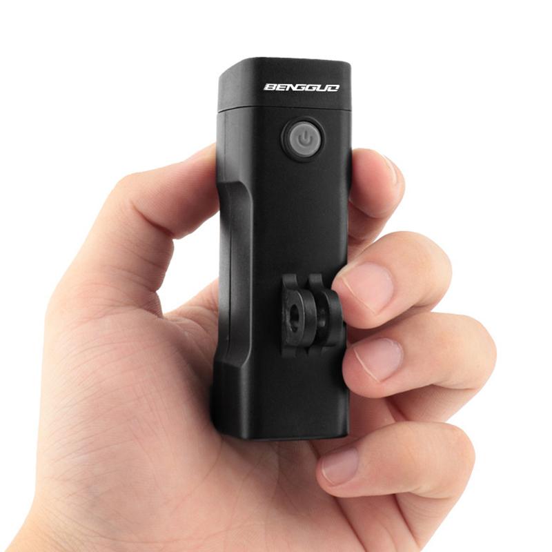 Bike Headlight Usb Rechargeable Cycling Flashlight Waterproof Bike Hanging Light High Brightness 3 Gears For Mountain Bike