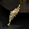 Senior Brooches Flower Leaf Brooch Pins for Women Suit Pendant  Fashion Brooches Jewelry