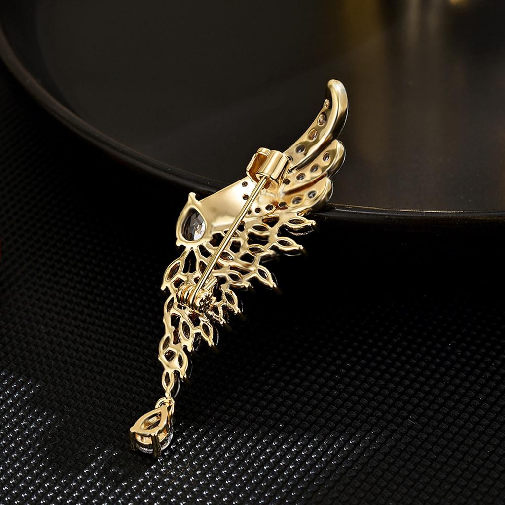 Senior Brooches Flower Leaf Brooch Pins for Women Suit Pendant Fashion Brooches Jewelry