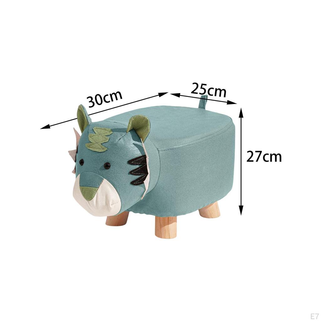 Sgabello ottomano in legno, poggiapiedi per animali, sgabello portatile, seduta bassa, divano, per la decorazione.
