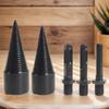 42mm+32mm Wood Log Splitter Firewood Drill Bit with 3 Handle Wood Splitter Drill Bit Log Splitter Drill Bit for Splitting Woods