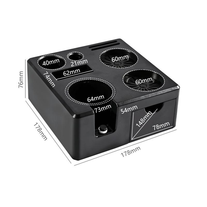 Coffee Tamping Station 51Mm 54Mm 58Mm Portafialter Holder Stand Mat for Delonghi Breville E61 Espresso Accessories Barista Tools