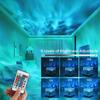 Translucent Cube Ocean Wave Projector Light with 16 Colors and Remote Control Cube Aura Lamp,Lights Projector Light for Bedroom Aurora Lamp