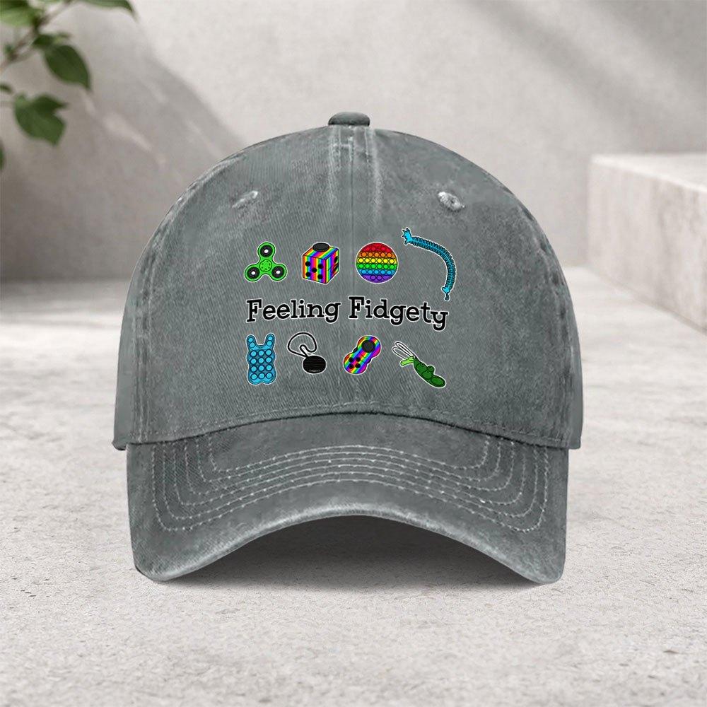 Washed Retro Baseball Cap With Duck Tongue Print Casual Street Hiphop Style For Men Women