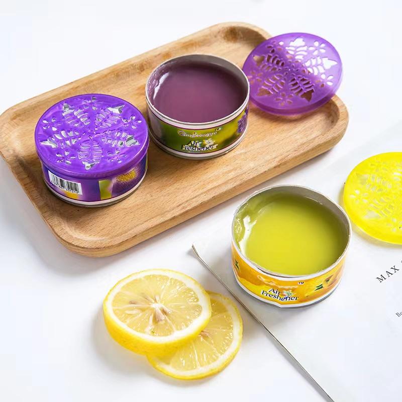 2PCS Air Freshener 2Scents Solid Fragrance Long-lasting Indoor Household Solid Perfume Home Decoration Room Decoration Wedding