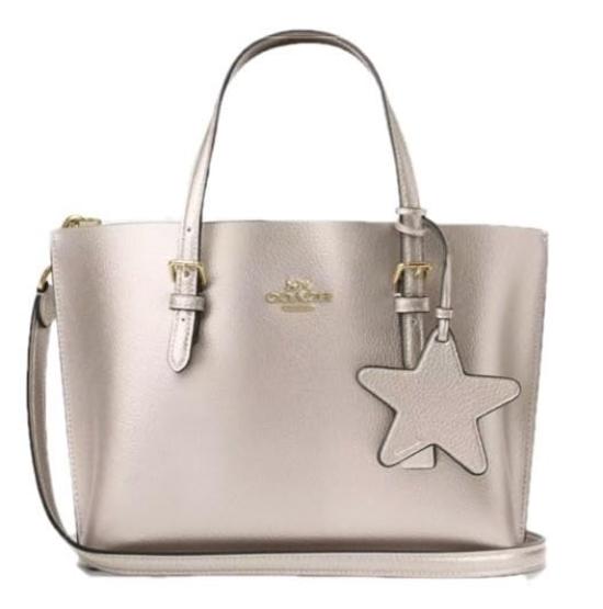 

Bag Tote Bag Handbag Signature Molly Tote 25 Handbag 2WAY Crossbody 2WAY Shoulder Bag Ladies [Coach] [Outlet Product] [Brand] (Light Champagne)