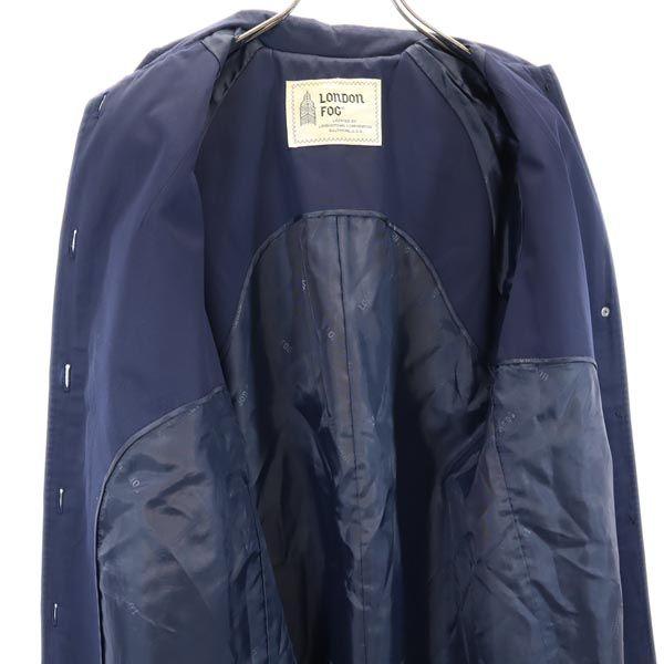 LONDON FOG Stainless collar coat Navy system Women Used