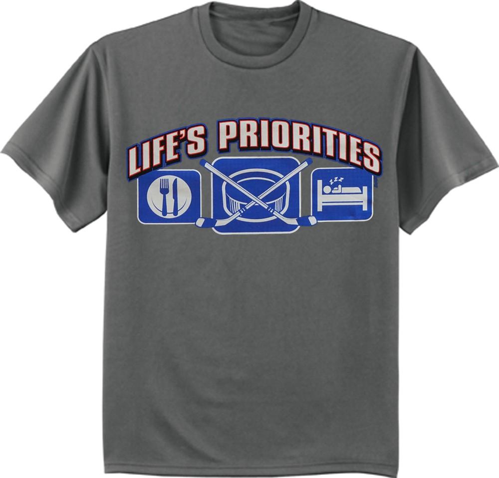 Funny ice hockey t-shirt funny saying dark gray tee shirt Unisex T-Shirt XL
