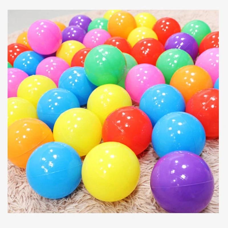 5pcs 10pcs 10pcs 20pcs Children's Ocean Ball Outdoor Sport Baby Fence Tent Swimming Pool Ocean Ball Toy Children's Colorful Ball