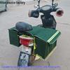 Electric Bicycle & Motorcycle Canvas Saddlebag - Scooter Tail & Storage Bag