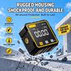 Digital Display Laser Inclinometer Dual Laser Cross Line Angle Gauge  For Carpentry
