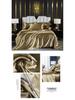 Japanese Style Silky Solid Color Bedding Set - Includes Sheet and Two Pillowcases for a Cool, Nude Sleeping Experience in Summer.