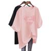 American Retro T-shirt Women's Short-sleeved Summer Large Size Loose Oversize Short-sleeved T-shirt Crew Neck Top Tide