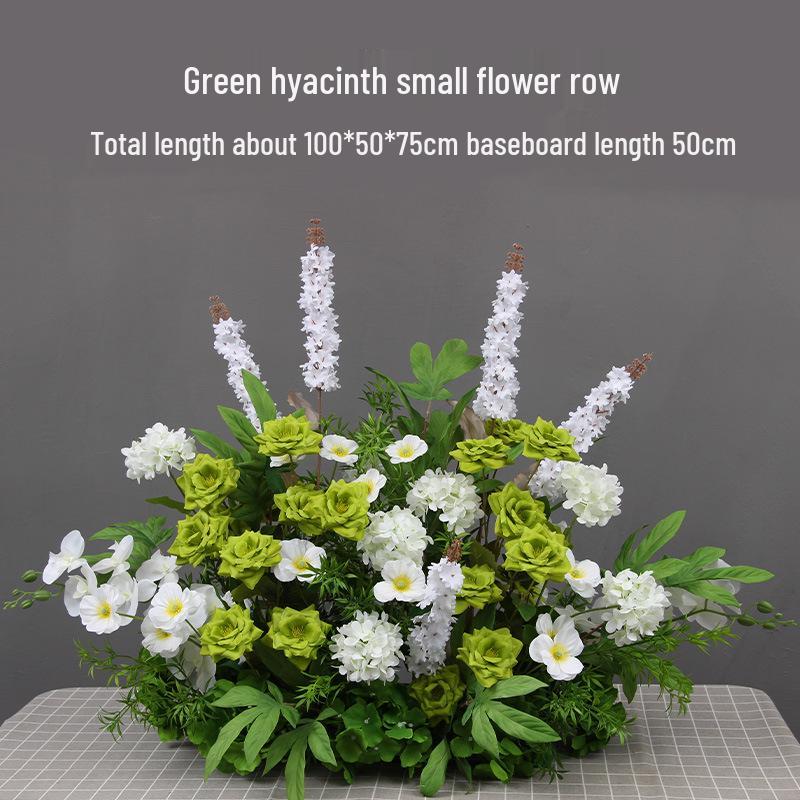 Mori Style Artificial Wedding Floral Aisle Decoration