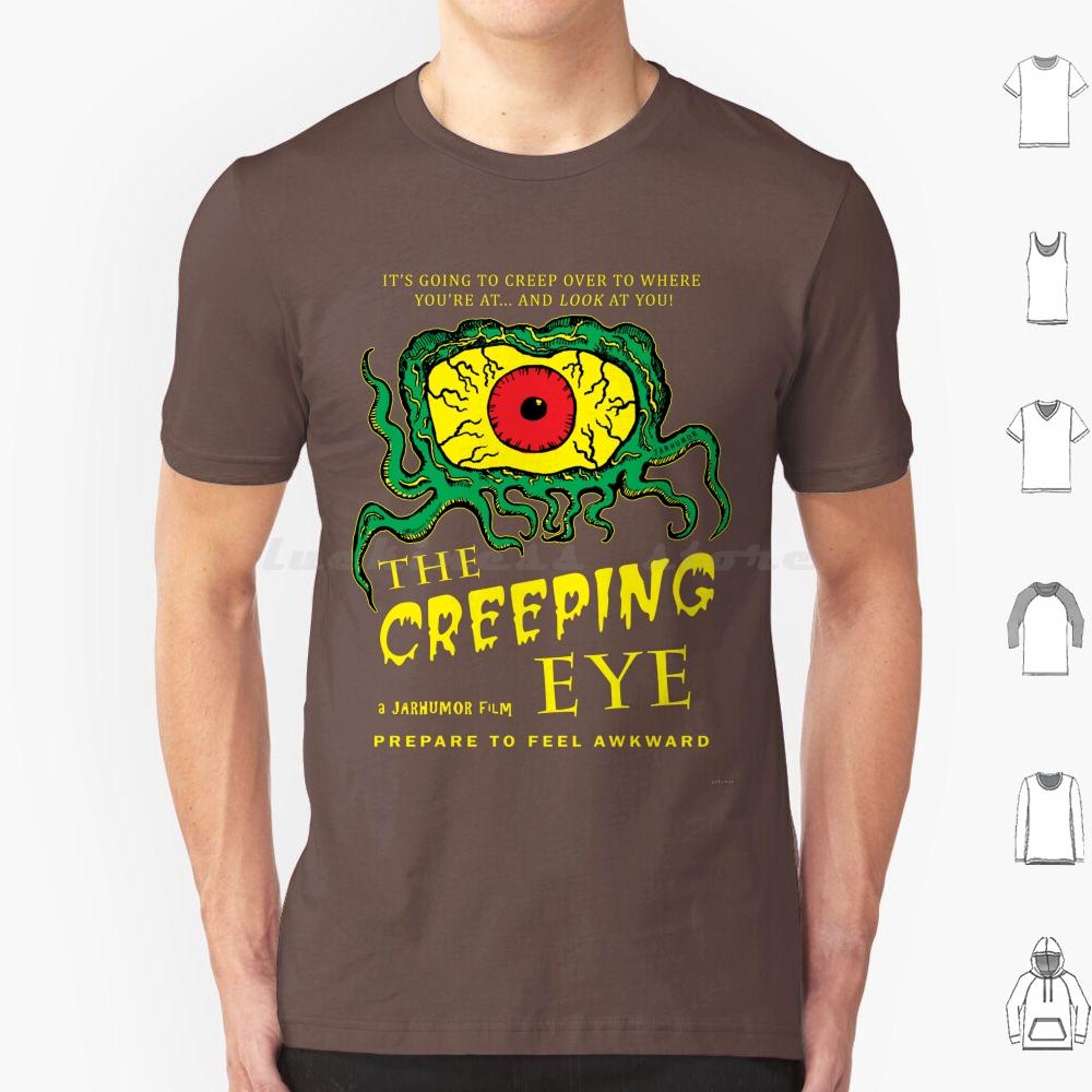 The Eye T Shirt 6xl Cotton Cool Tee The Crawling Eye Movie Movies Parody Classic Horror Bad Cult Monster Creature Evil Creepy S