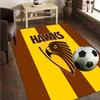 Hawks Team Spirit Rug Office Carpet Non-Slip Mat, Chair Rug Floor Covering for Gaming, Bedroom, Living Room , Home Decor Christmas Gift
