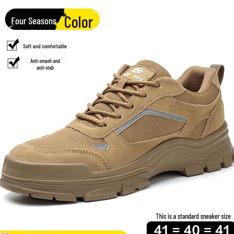 Men s K20 Anti-Smash Anti-Puncture Work Safety Shoes 38