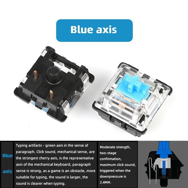 10dílný spínač klávesnice balicího stroje Černá hřídel Červená hřídel Hnědá hřídel Modrá hřídel Výměna klávesnice Test opravy Výměna Cherry MX