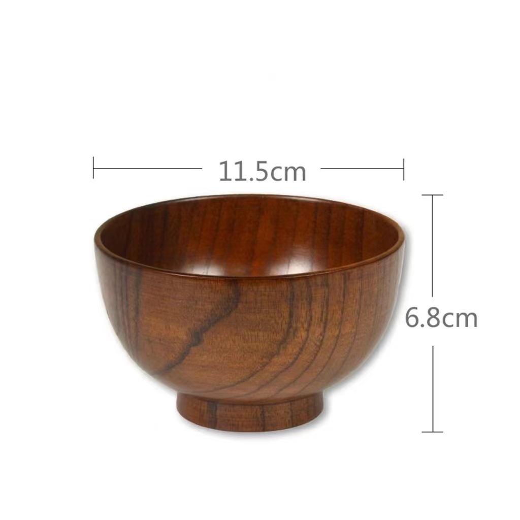 

Премиальный набор детских мисок из массива дерева - Большие деревянные миски для риса и лапши