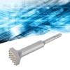 SDS Plus Shank Bush Hammer Bit Concrete Coating Remove Tool  Concrete Surface Preparation